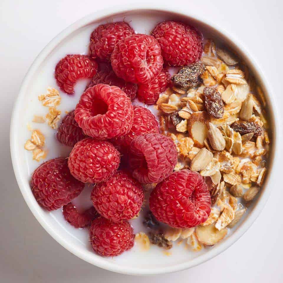 Fruit platter for morning breakfast