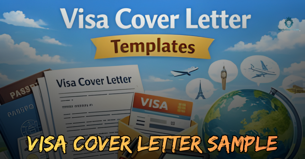 visa cover letter sample