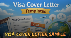 visa cover letter sample